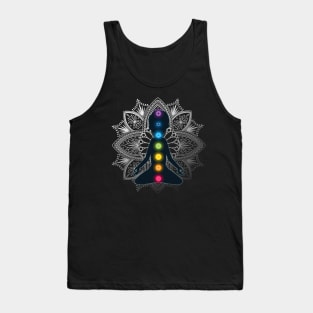 chakra Meditation Yoga Design Tank Top